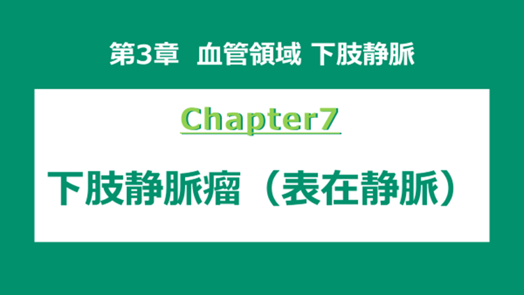 chapter7 下肢静脈瘤（表在静脈）